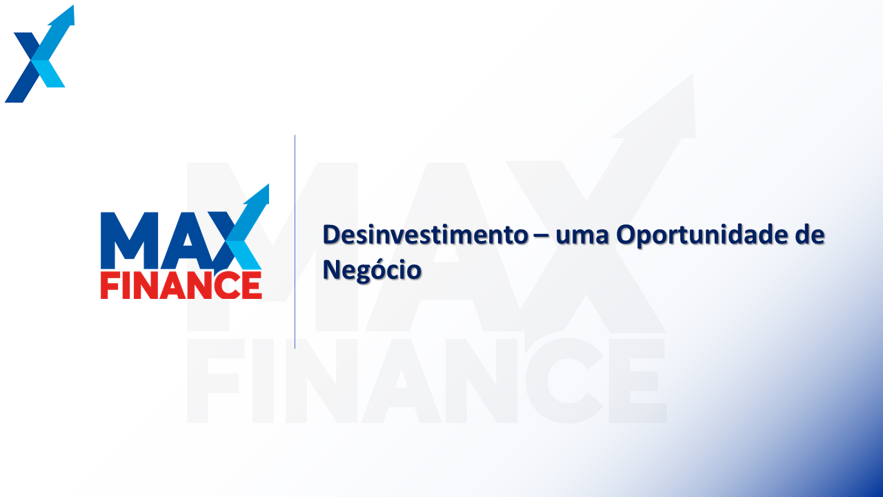 Desinvestimento - uma Oportunidade de Negócio